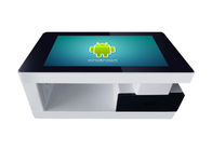 Ngăn kéo đứng miễn phí Màn hình LCD trong nhà 43 inch tương tác hệ thống android trò chơi cà phê bàn ​​màn hình cảm ứng thông minh